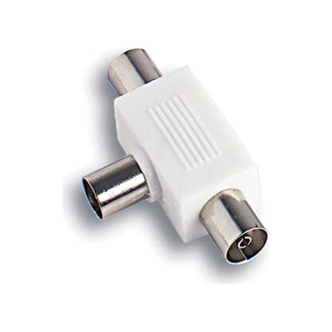 ADATTATORE DOPPIO COASSIALE TV FME - SPINA - PRESE 2 MM 9,5 OHM 75- 10 pezzi
