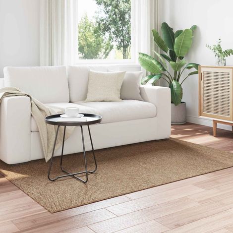 vidaXL Tappeti per area AGIRA Naturale 170 x 120 cm Poliestere