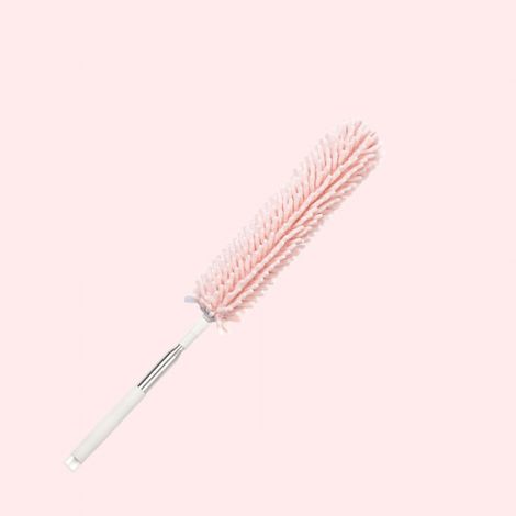 Plumeau Télescopique - Tête Flexible Lavable - Nettoyage Plafonds Et Meubles - 1 Pièce