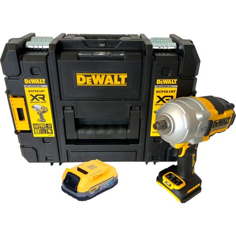 DeWalt DCF 961 NT Clé à choc 18 V 1632 Nm 1/2'' Brushless + 1x batterie Powerstack 1,7 Ah + TSTAK - sans chargeur (1/5)