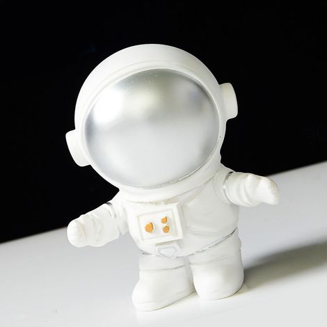 Décoration d'astronaute en résine, sculpture de voyageur spatial pour bureau, étagère et maison, cadeau créatif d'anniversaire, MYY2020-2B