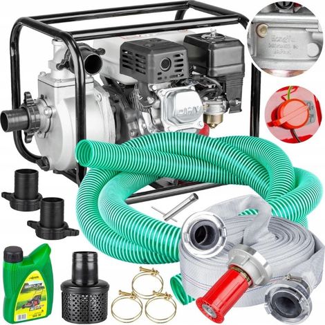 Motopompe à combustion Lex 6500 W 600 l-h