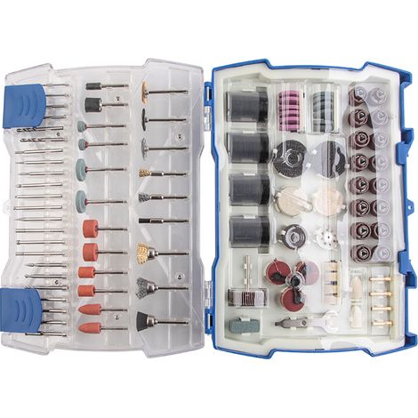 Kit d’Outil Rotatif Multifonction 365pcs, Kit d'Accessoires pour Outils Rotatifs Tige de Diamètre 1/8" (3,2 mm) Montage (1/5)