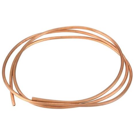 2M T2 Tuyau de Cuivre Souple Tube de Cuivre pour Tuyauterie de Réfrigération OD 6mm ID 4mm Épaisseur 1mm pour Réfrigération (OD 6mm, ID 4mm)