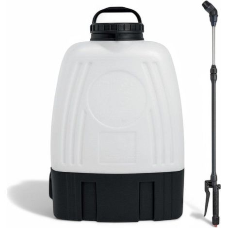 Bomba de mochila con batería de litio de 18 litros y 12 V con lanza telescópica para jardín Electra 16