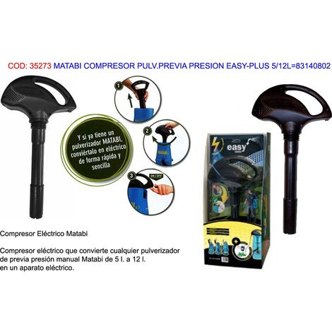 Compresseur de pulvérisation MATABI Easy-Plus 5/12L 83140802