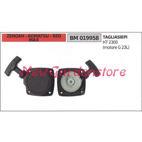 Messa in moto ZENOAH motore tagliasiepe HT 2300 motore G 23L 019958