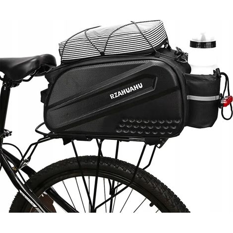 Borsa da bici impermeabile, capacità 10L, riflettente, rigida (1/5)