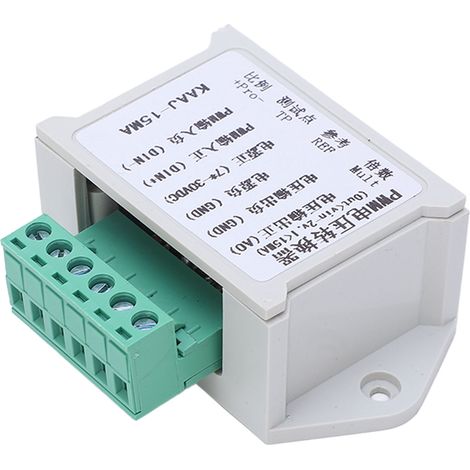 Module de conversion PWM en tension analogique réglable pour équipements industriels (1/5)
