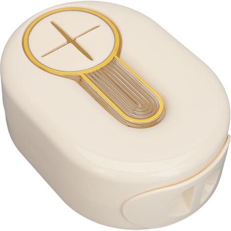 Boîte de rangement mural pour film alimentaire, distributeur de pellicule plastique avec couvre-chef de douche, lot de 100 charlottes imperméables pour cheveux, organisateur de cuisine. (1/5)