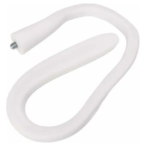 Support universel pour babyphone, flexible, en silicone et aluminium, avec vis 1/4 pouce, pour berceau et voyage, blanc - support caméra bébé (1/3)