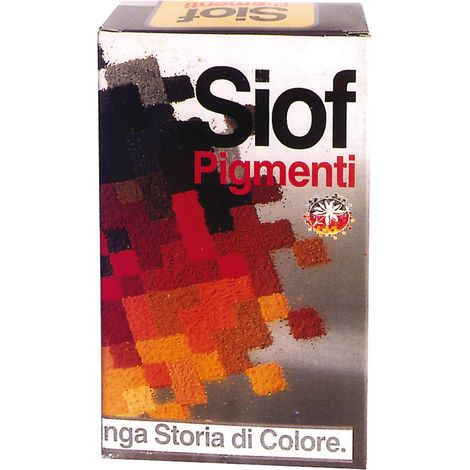12PZ COLORANTE IN POLVERE A BASE DI TERRA gr. 500 col. Ocra Gialla