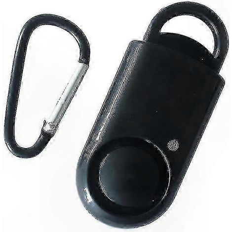 Persönlicher Sicherheitsalarm für Frauen, Anti-Aggressionsgerät mit Karabiner, kompaktes und diskretes Selbstverteidigungswerkzeug. (1/3)