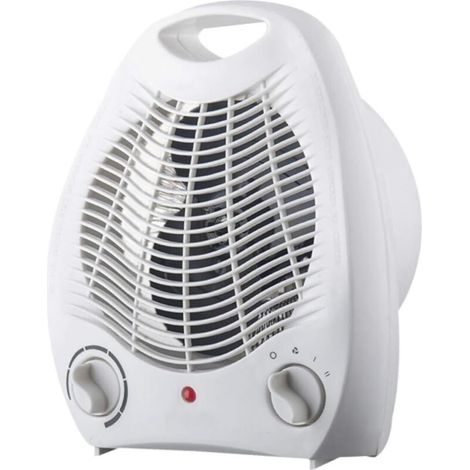 Chauffage Électrique Portable Compact Modes Chauffage Rapide Bruit pour Maison Bureau (1/5)