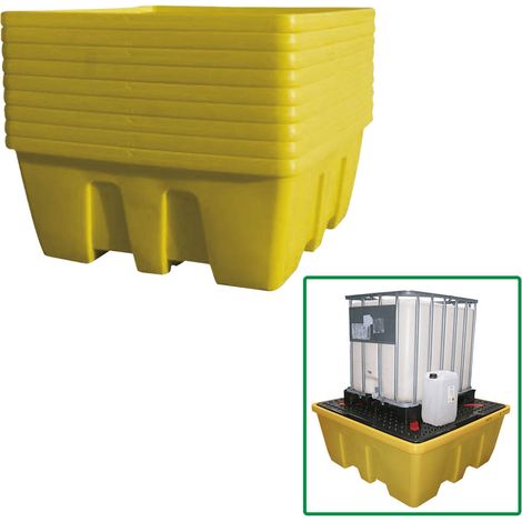 CUBETO DE RETENCIÓN 1 CONTAINER IBC 1.000L JBM52807 (1/4)