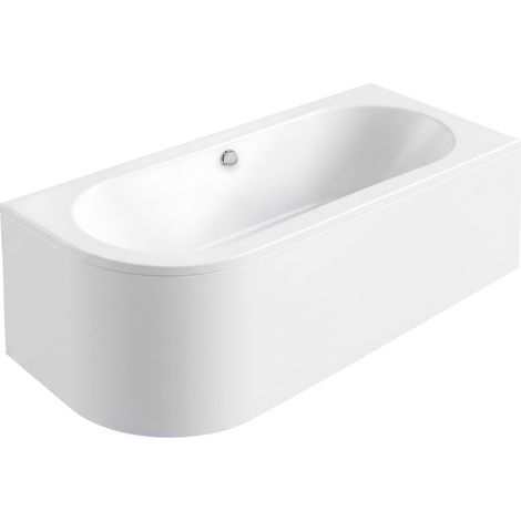 Vasca Bagno Rea Orion White 160 Right (1/4)