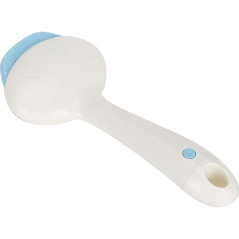 Peigne pour chat et chien, brosse à nœuds ouverts, outil flottant d'épilation pour animaux de compagnie, bleu (1/5)