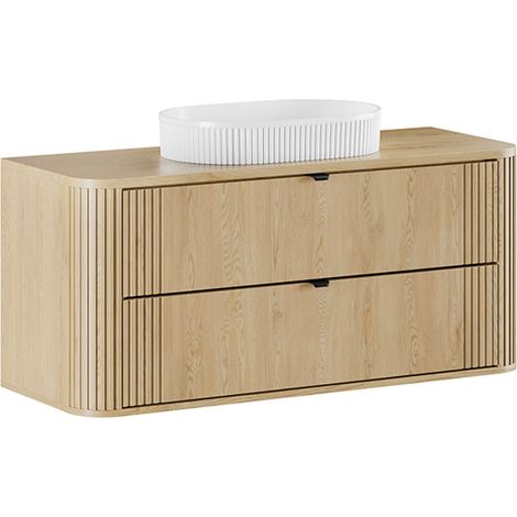 Mueble lavabo individual 120cm Mila Madera (1/4)