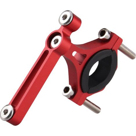 Fahrrad-Flaschenhalterhalterung – 90° verstellbarer Adapter – für Rennrad- oder Mountainbike-Lenker – 1 Stück (1/5)