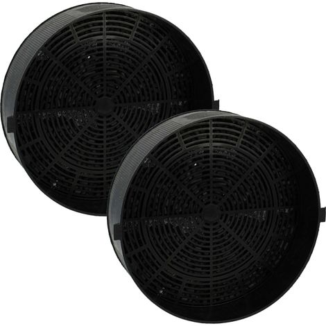 vhbw 2x Filter Activated Carbon Filter compatible with Alno AEF3810X GZD1125 Extractor Fan