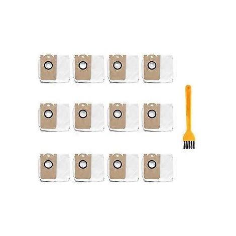 Lot de 12 sacs à poussière étanches pour aspirateur robot M7 Pro et M8 Pro sacs en tissu triple couche grande capacité (2,5 L). (1/5)
