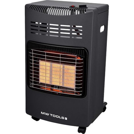 Mw Tools – Chauffage de chantier au gaz 4200W – Rayonnement infrarouge pour espaces jusqu'à 240m³ – Léger et silencieux – WG15I (1/5)