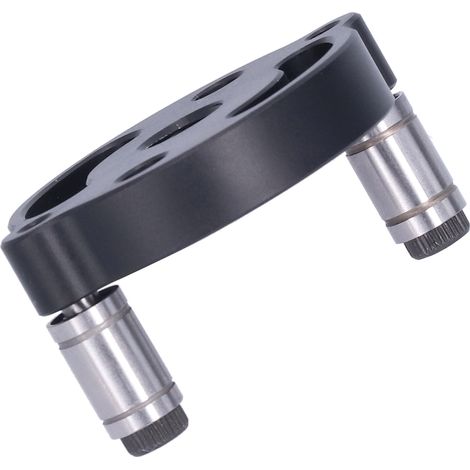 Perceuse à bois Guide de perçage Auto-centrant Gabarit de chevillage Pointeur de trou avec Bague de centrage Réglable pour Menuiserie Précise (1/5)