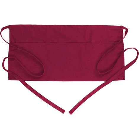Tablier de Taille avec Poches,Tablier de Cuisine Ajustable en Polyester, de Service  Pour café, serveur, atelier, barbecue, jardinage, nettoyage, peinture (1/5)