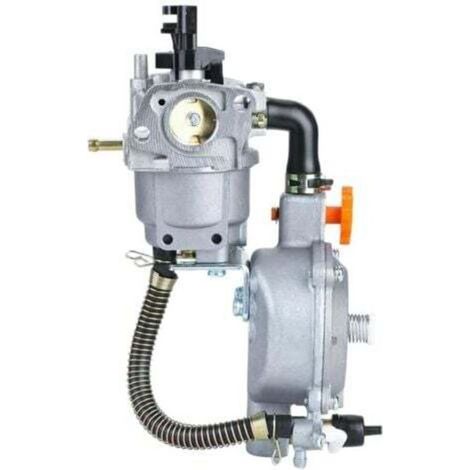 Kit di conversione carburatore a doppia alimentazione (gas di petrolio liquefatto/gas naturale), generatore da 2 kW a 6,5 kW, bobina starter manuale 168F GX160 GX200 8 CV 9 CV, carburatore per elettro