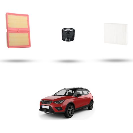 Kit tagliando 3 filtri compatibile con Seat Arona (KJ) 1.0 70kw EcoTSI Dal 2017 (1/5)