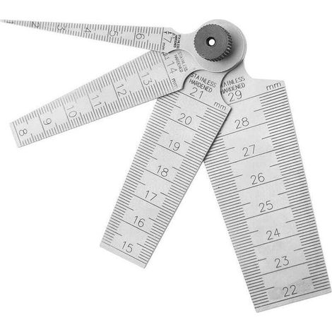 1 Satz konischer Messlehre zur Lochprüfung, Schweißkegel-Messschieber, 17 mm, 814 mm, 1521 mm, 2229 mm (1/5)