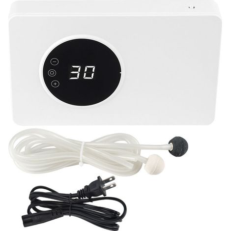 Générateur d'ozone portable 400mg/h, purificateur d'air multifonction pour fruits et légumes, machine à ozone, prise américaine 110V (1/5)