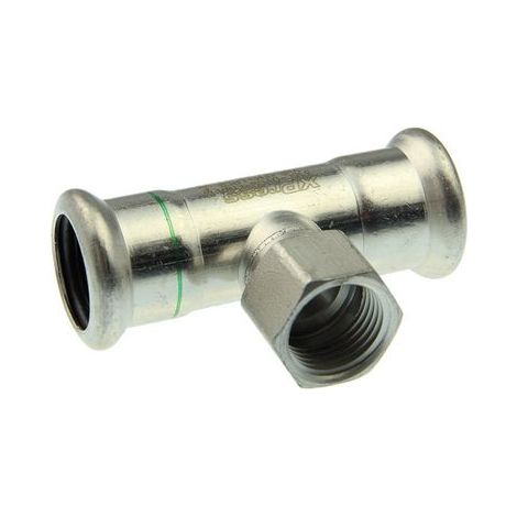 Logafix Edelstahl V4A T-Stück IG d42xRp3/4 (DN20)x28 I/I/I, M-Kontur - 7738326218 von Buderus