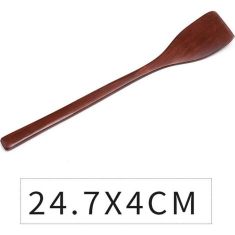 Spatule en bois avec revêtement antiadhésif Ustensile de cuisine