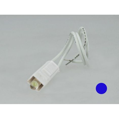 Lampada led blu 220V comandi EVOLUTION, e per comandi assiali DESIGN - STYLE Compatibile Bticino Axolute