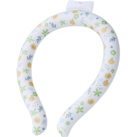 Tube rafraîchissant pour le cou, réutilisable, sans pile, anneau de refroidissement PCM, congélation rapide en 10 à 20 minutes, refroidissement instantané et prolongé, léger, ergonomique, sans gouttes (1/5)
