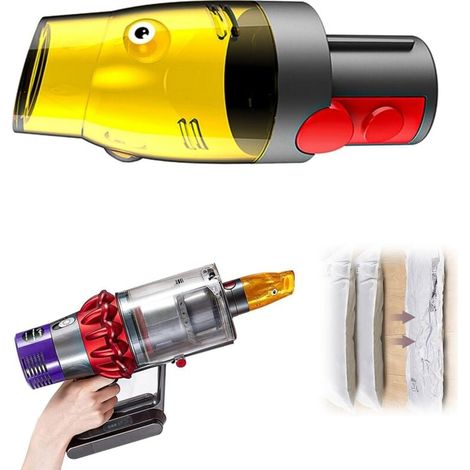 Accessoires pour Dyson aspirateurs, Brosse Aspirateur pour Dyson,Accessoires Aspirateur,Adaptateur de Sac Sous Vide,TêTe D'Aspiration Accessoire pour Dyson V7, V8, V10, V11, V12, V15 Slim (1/4)