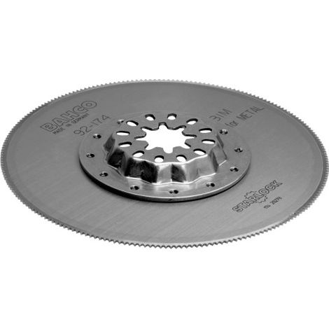 BAHCO - Lame circulaire multi-usages pour le sciage du métal 85 mm