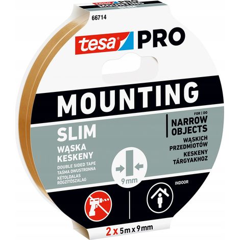 Nastro adesivo tesa 66714 impermeabile resistente UV 9 mm 5 m