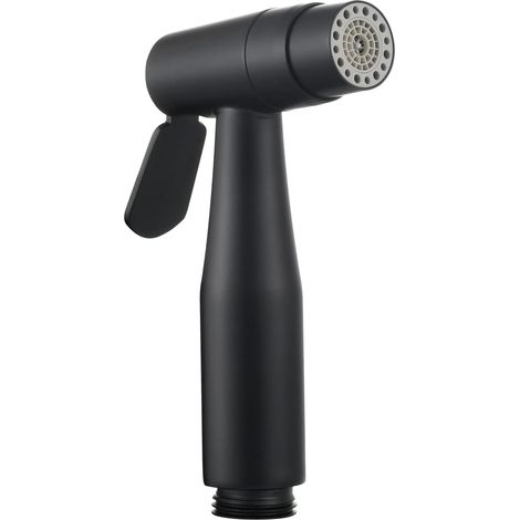 Pulvérisateur à main pour bidet 2 fonctions en acier inoxydable Noir (1/5)