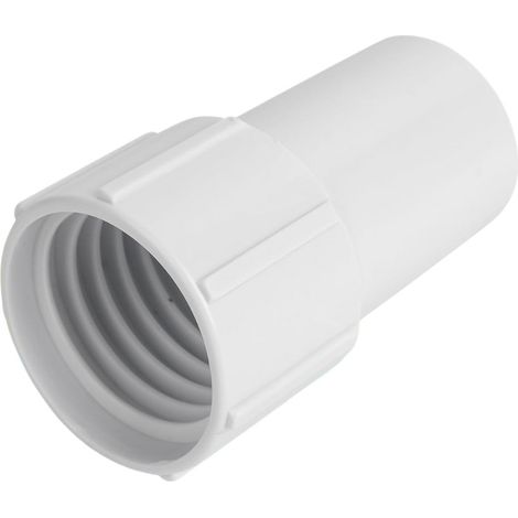 Ersatz-Gewindeanschluss für 1,5 Zoll (38 mm) Poolreinigungsschlauch, kompatibel mit Spiralsaugschläuchen.