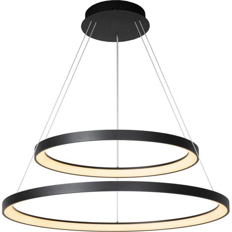 Lampe pendante noire Vidal Ø design élégant de 78 cm - 46403/92/30 (1/2)