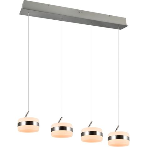 Suspension design Dios nickel 4 lumières - 331410407 (1/3)