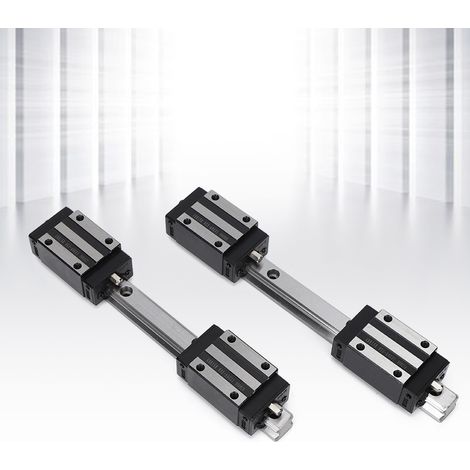 HG15-Führungsschienen, hohe Genauigkeit, kompatibel mit 4 HG15-200-mm-Gleitblöcken (1/5)