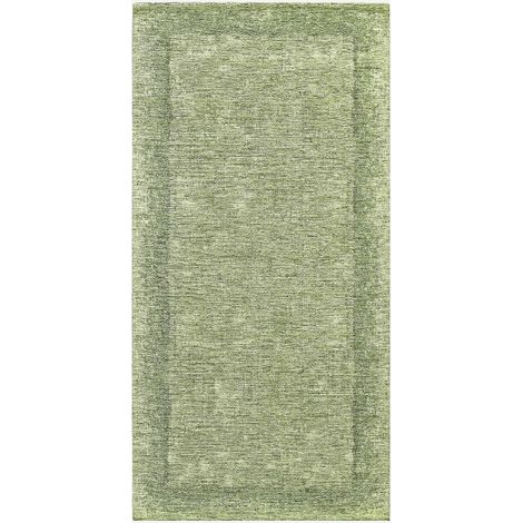 Tappeto cucina lavabile antiscivolo jacquard Dublino Green