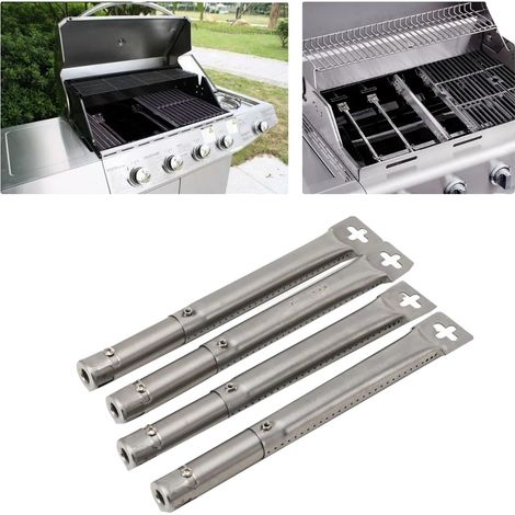 Brûleurs de barbecue, en acier inoxydable, longueur de tube réglable, adaptés aux grills à gaz, résistance à haute température, tubes de brûleur de remplacement (1/5)
