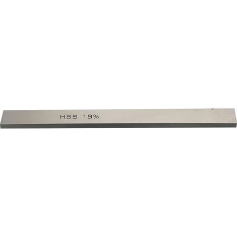 Fer de dégauchisseuse 205 x 17 x 2,5 mm - acier HSS 18 % -pour dégauchisseuse ZF200S