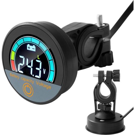 Testeur de batterie automobile, testeur de capacité de batterie - Testeur de batterie de chariot Testeur de batterie automatique de golf étanche, testeur de tension de batterie pratique, test (1/5)