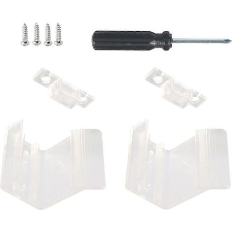 Poignées de porte élégantes pour véhicule, antidérapantes, transparentes, modernes et pratiques, amélioration intérieure facile à installer.