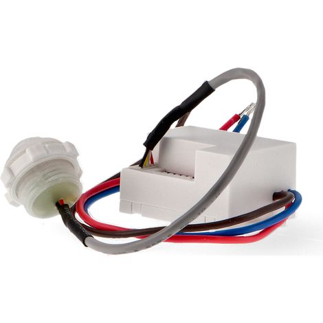 Détecteur de mouvement encastrable Mini PIR 360º - Ledme - LM9014 (1/3)